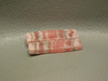 Pink Cabochons Rectangles Stones Rhodochrosite Matched Pair #16