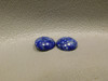 Cabochons Blue Stone Lapis Small 10 mm Round Matched Pairs #2