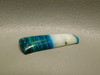 Cabochon Chrysocolla Malachite Blue Green White Bagdad Stone #4