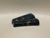 Covellite Metallic Blue Gold Pyrite Cabochons Matched Pairs #36