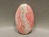 Pink and White Rhodochrosite Cabochon Oval Stone Gemstone #5
