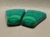 Chrysocolla Malachite Matched Pairs Loose Stones Cabochons #23