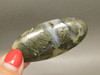 Gold Marcasite and Pyrite  Nipomo Plume Agate Cabochon Stone #9