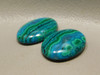 Chrysocolla Malachite High Grade Stones Blue Green Cabochons #25