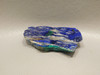 Azurite Malachite Cabochon Natural Shaped Small Polished Stone Slab #S5