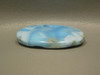 Larimar Oval Thick Cabochon Sea Blue Stone Caribbean #19