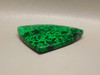 Maw Sit Sit Vibrant Green Jade Black Large Rare Stone Cabochon #9