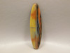 Rainbow Petrified Wood Long Thin Oval Cabochon Loose Stones #4