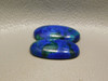Bluebird Azurite Malachite Matched Pairs Stones Ovals Cabochons #3