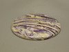 Purple Sagenite Opalized Fluorite Cabochon 48 mm Round Stone #5