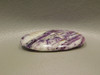 Purple Sagenite Opalized Fluorite Cabochon Semiprecious Gemstone #7