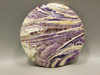 Purple Sagenite Opalized Fluorite Designer Cabochon Stone #10