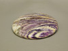 Purple Sagenite Opalized Fluorite Designer Cabochon Stone #10