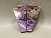Charoite Purple Cabochon for Jewelry Trapezoids Matched Pairs #9