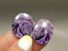 Purple Charoite Cabochons Jewelry Stones Matched Pairs #21