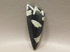 Chinese Writing Stone Cabochon Triangle California Rock #20