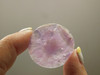 Amethyst Cabochon Round Purple White 30 mm Gemstone #23