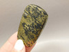 Apache Gold Cabochon Ladder Shaped Black and Gold Gemstone #10