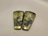 Apache Gold Matched Pair Cabochons #15