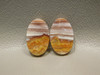 Candy Striped Opal Matched Pairs Small Cabochon Stones #18