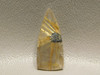 Partial Sunburst Rutilated Quartz Rutile Cabochon #RRQ11