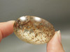 Lodalite or Scenic Quartz Cabochon Stone Clear Quartz #10