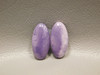 Tiffany Stone Cabochons Matched Pairs Purple Gemstones #24