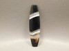 Tuxedo Agate Bar Shaped Black and White Cabochon Gemstone #17