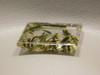 Green Epidote Crystal Inclusions in Quartz Cabochon Gemstone #Q5