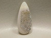 Druse Agate Stone Bead Pendant Natural Drusy Crystal  #12