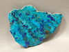 Chrysocolla Shattuckite Polished Slab Shaped Cabochon #S15