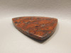 Mary Ellen Jasper Bowed Triangle Stone Cabochon Stromatolite #16