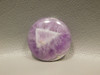 Chevron Amethyst Purple Stone Cabochon 25 mm #6