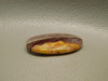 Bacon Opal Red Translucent Banded Cabochon Oval Ring Stone #11