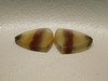 Brazilian Banded Agate Cabochons Matched Pairs #11
