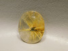 Star Rutile Quartz Gold Rutilated Cabochon #SRQ13