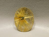 Star Rutile Quartz Gold Rutilated Cabochon #SRQ13