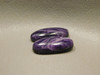 Charoite Matched Pair Cabochons #20