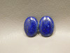 Lapis Lazuli Matched Pair Stone Cabochons #14