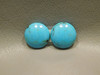 Turquoise Matched Pair Loose Stone Cabochons #14