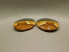 Starry Night Picture Jasper Matched Pair Cabochons #18