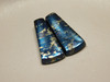 Covellite Cabochons Matched Pair #32