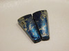 Covellite Cabochons Matched Pair #10