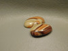Wave Dolomite Matched Pair Cabochons #24