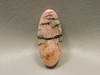 Rhodonite Stone Bead Pendant #8