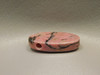 Rhodonite Stone Bead Pendant #12