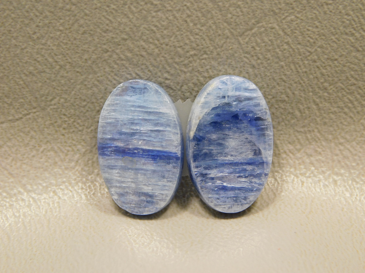 Kyanite  Matched Pair Cabochons #7