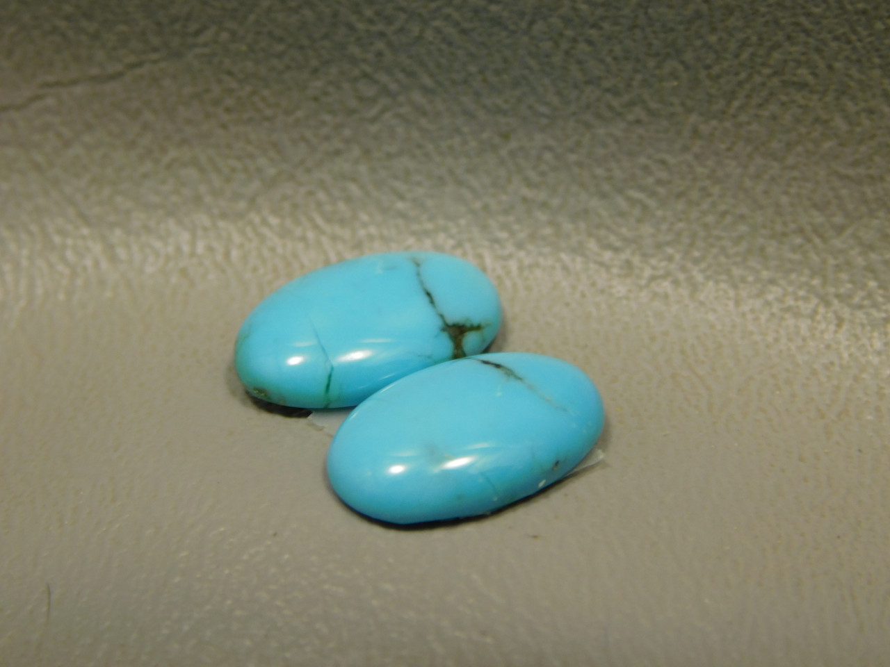 Turquoise Matched Pair Cabochons #6