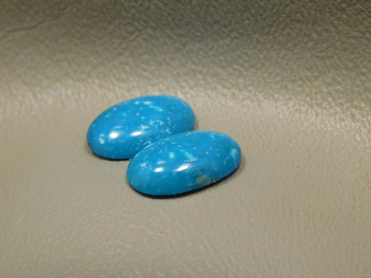 Turquoise Matched Pair Cabochons #22
