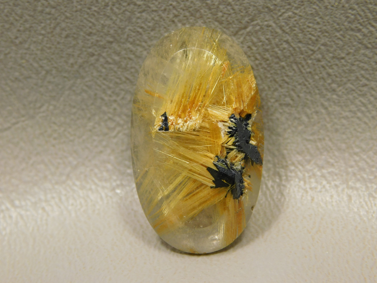 Star Rutile Quartz Cabochon #SRQ23